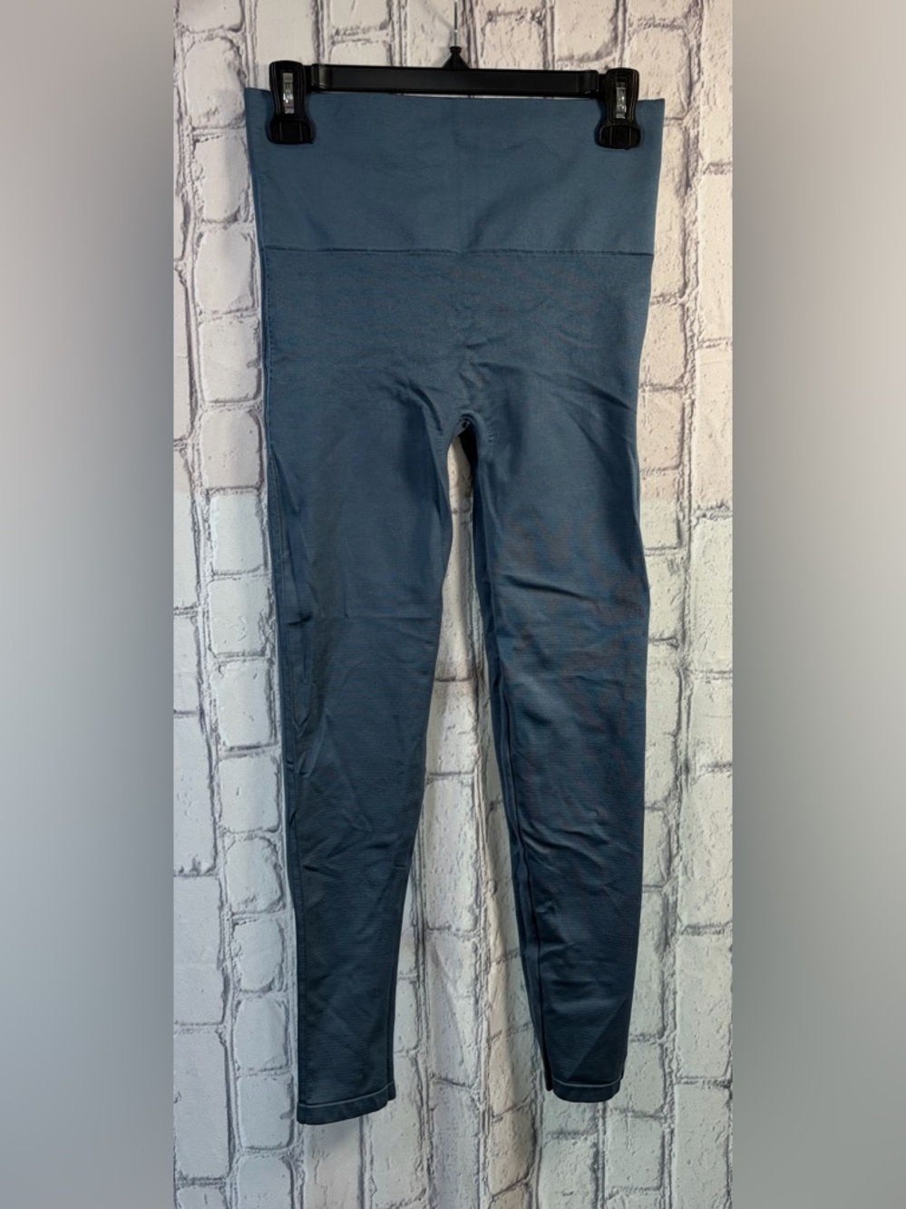 Blanqi Size:M High-Waist Women's Blue Leggings